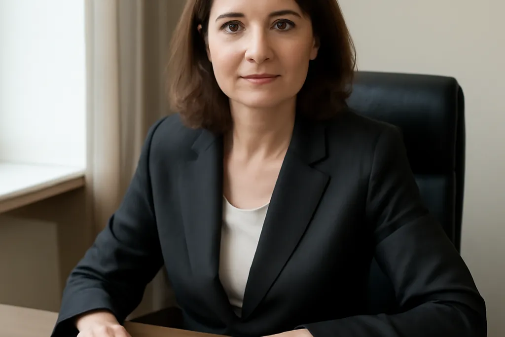 Anna Svetlova, réceptive francophone spécialiste Transsibérien, dans son bureau à Moscou