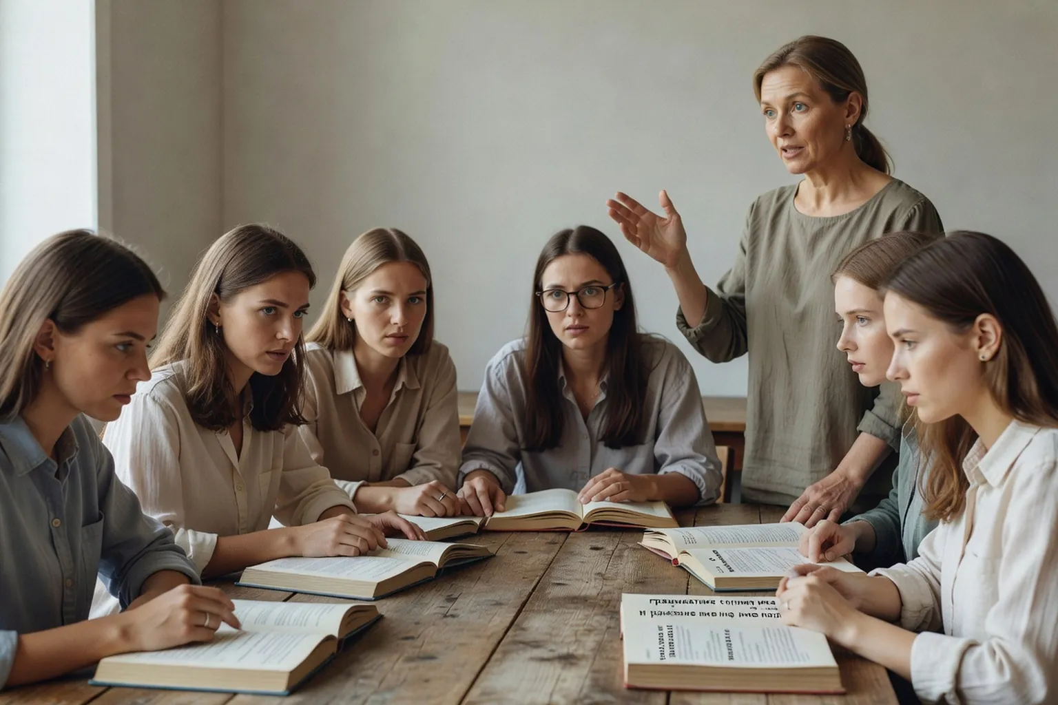 Cours de russe en petit groupe avec etudiants internationaux