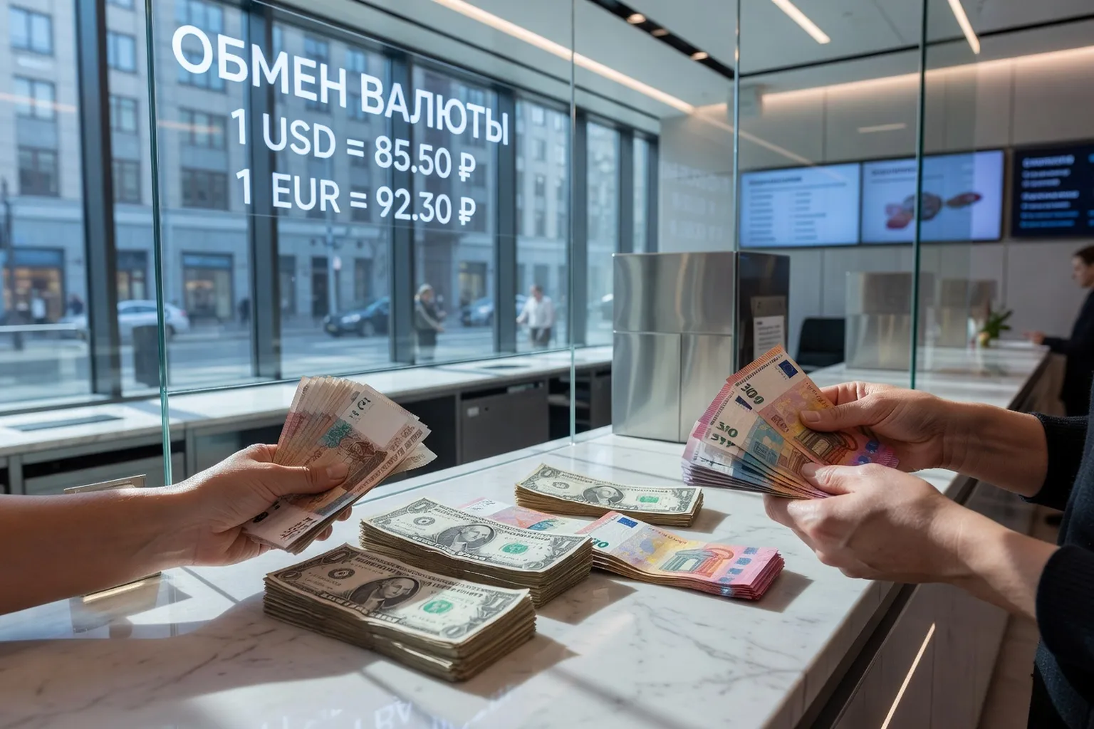 Bureaux de change a Moscou en 2026